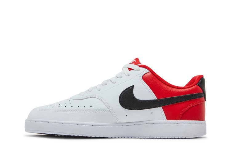 Кроссовки Nike Court Vision Low 'White University Red'