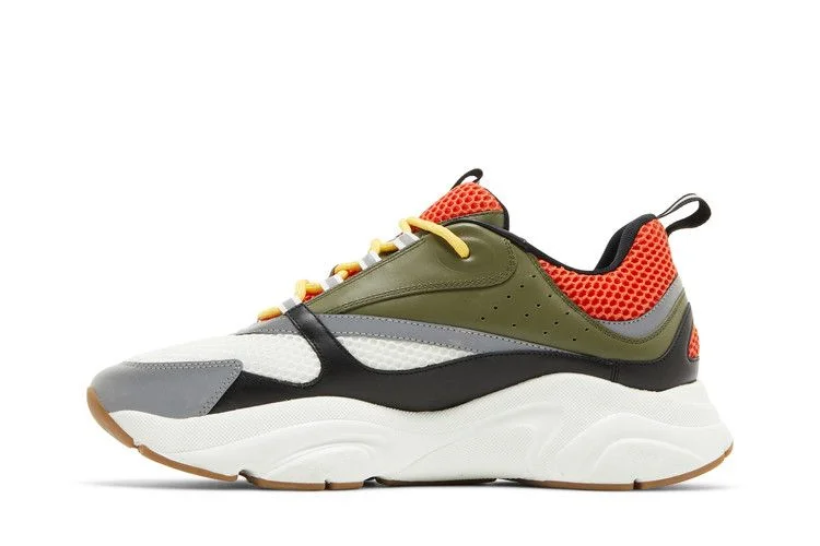 Krossovki-Dior-B22-Khaki-Orange-2