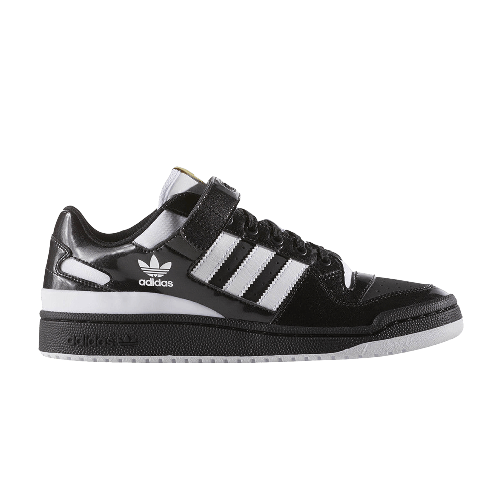 Кроссовки Adidas Forum Low 'Black Patent'