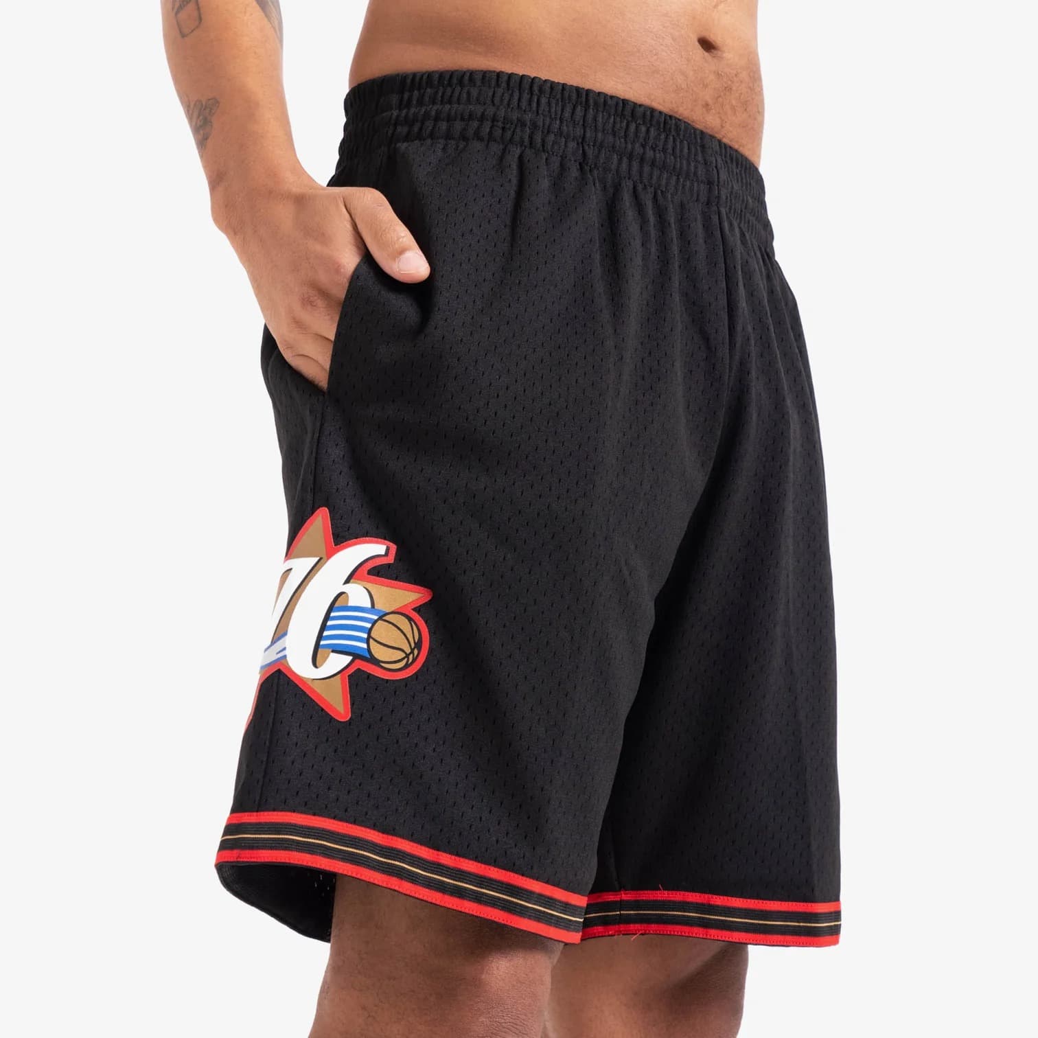 Спортивные шорты Mitchell & Ness Philadelphia 76ers 2000-01 Hardwood Classics Throwback Swingman NBA Shorts