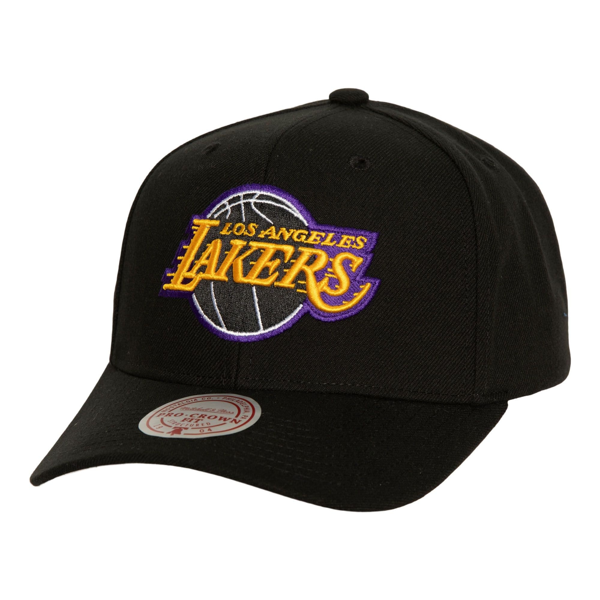 Бейсболка Mitchell & Ness Team Flip Pro Snapback Los Angeles Lakers Hat