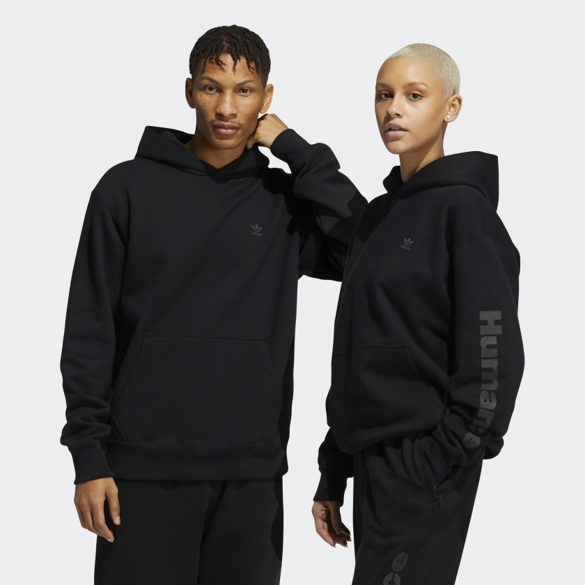 Худи adidas x Pharrell Williams Basics (Gender Neutral) Hoodie Black