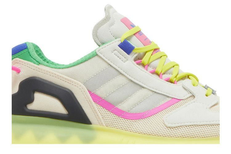 Кроссовки Adidas Wmns ZX 5000 Boost 'Wonder White Acid Yellow'