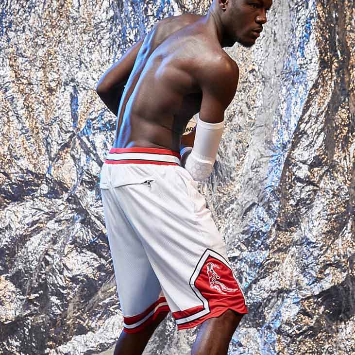 Баскетбольные шорты Ehot Chicago Bulls White Shorts