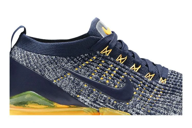 Кроссовки Nike Air VaporMax Flyknit 3 'College Navy Orange'