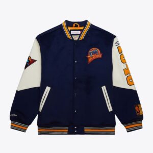Mitchell-Ness-Navy-Golden-State-Warriors-Team-History-Vintage-Logo-Full-Snap-Varsity-Jacket-300x300