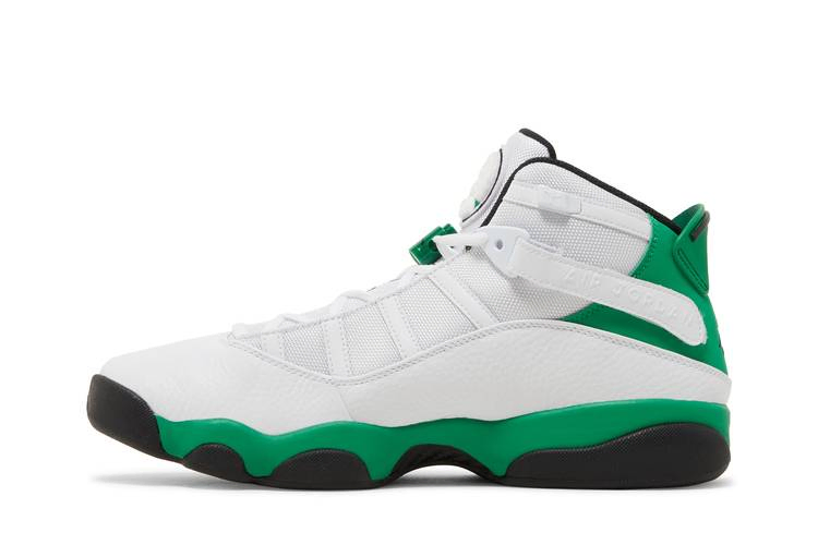 Кроссовки Air Jordan 6 Rings 'White Lucky Green'