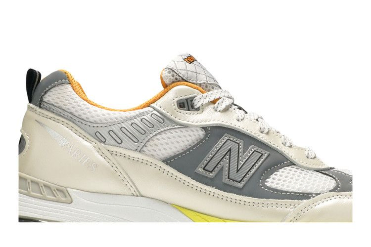 Кроссовки Aries x New Balance 991 Made In England 'Orange Silver'