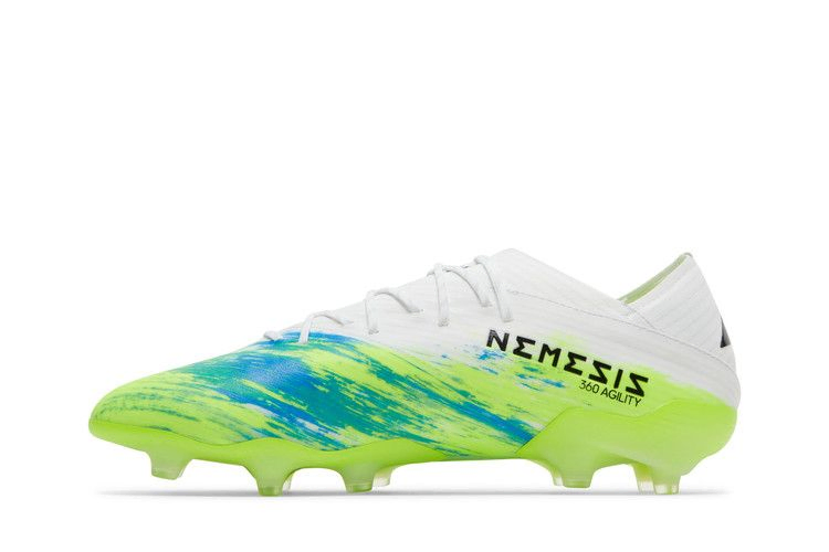 Кроссовки Adidas Nemeziz 19.1 FG 'Tension Tape - Signal Green'