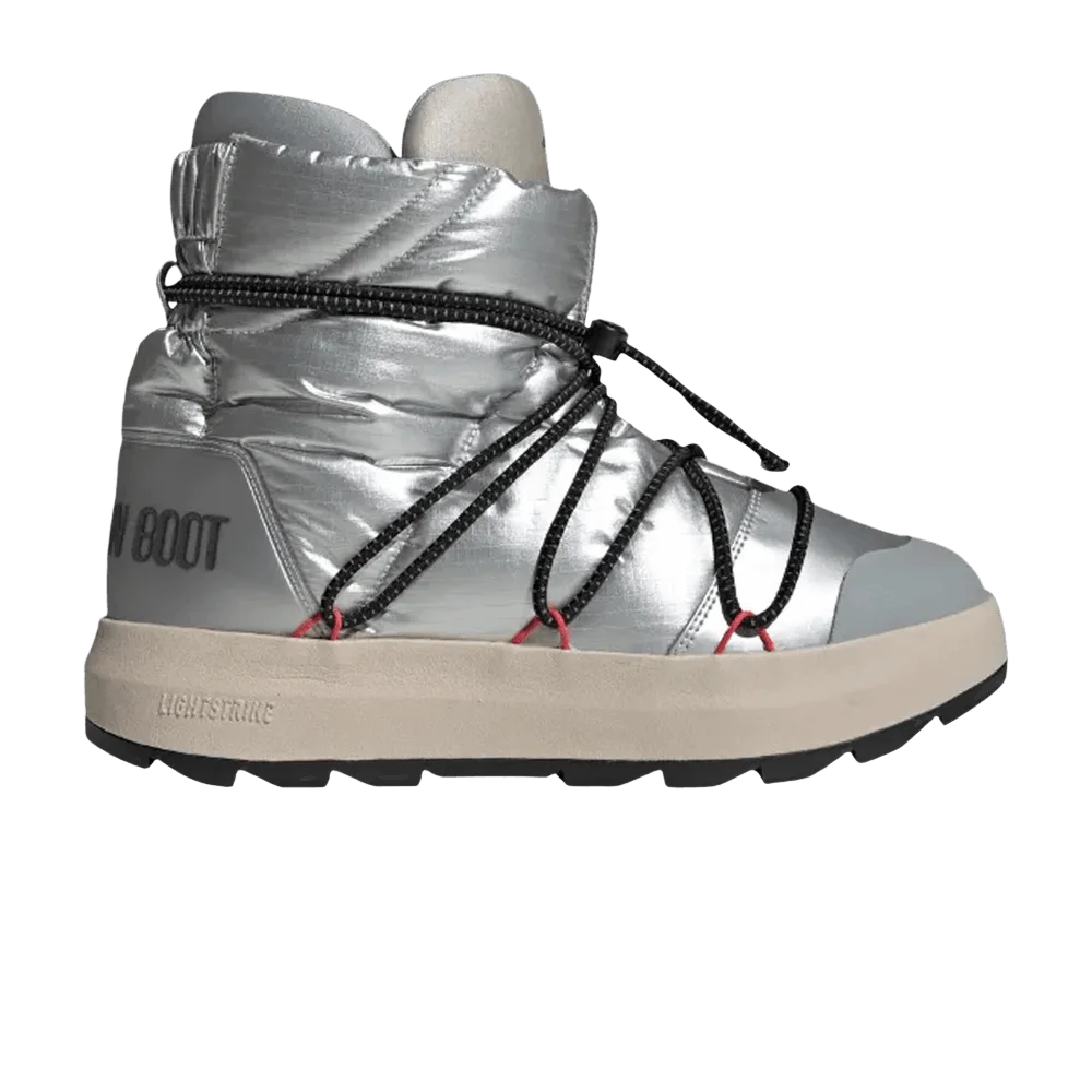 Кроссовки Moon Boot x adidas Ace Mid 'Silver'