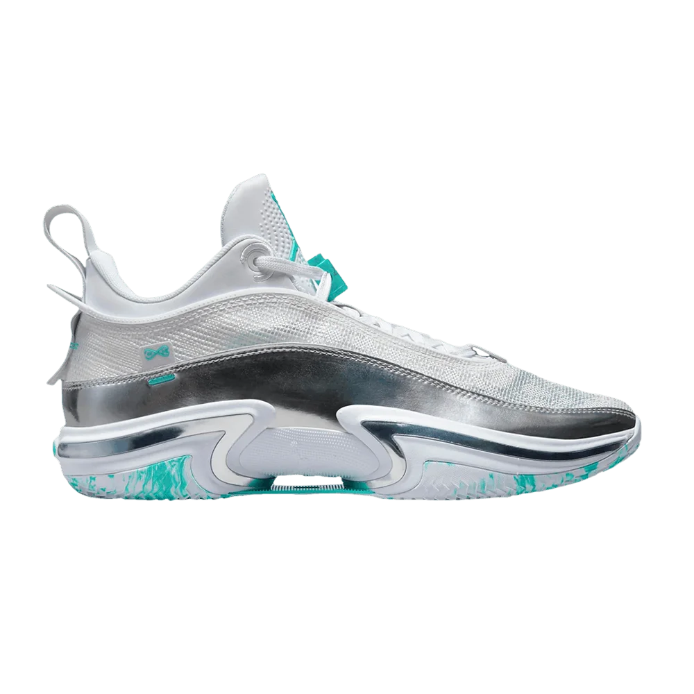 Кроссовки Guo Ailun x Air Jordan 36 Low PF 'White Hyper Jade'