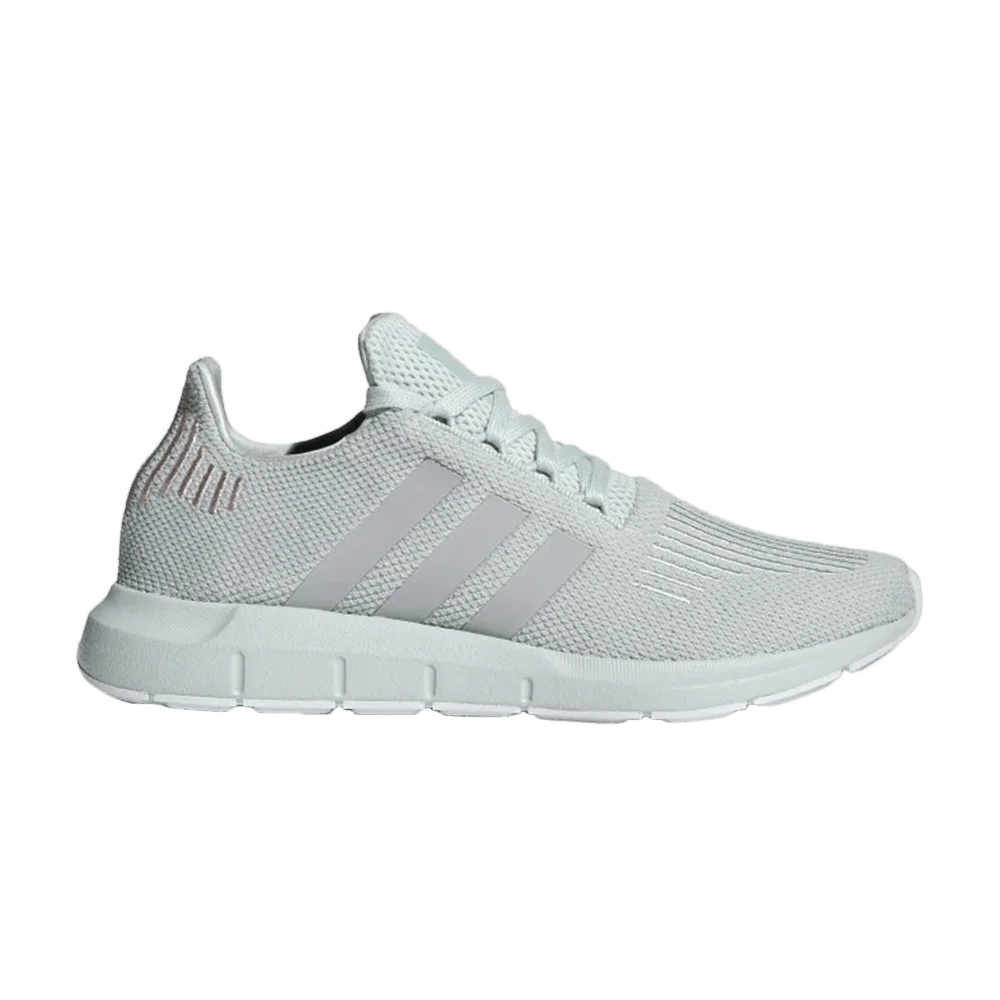 Krossovki-Adidas-Wmns-Swift-Run-Green-Grey