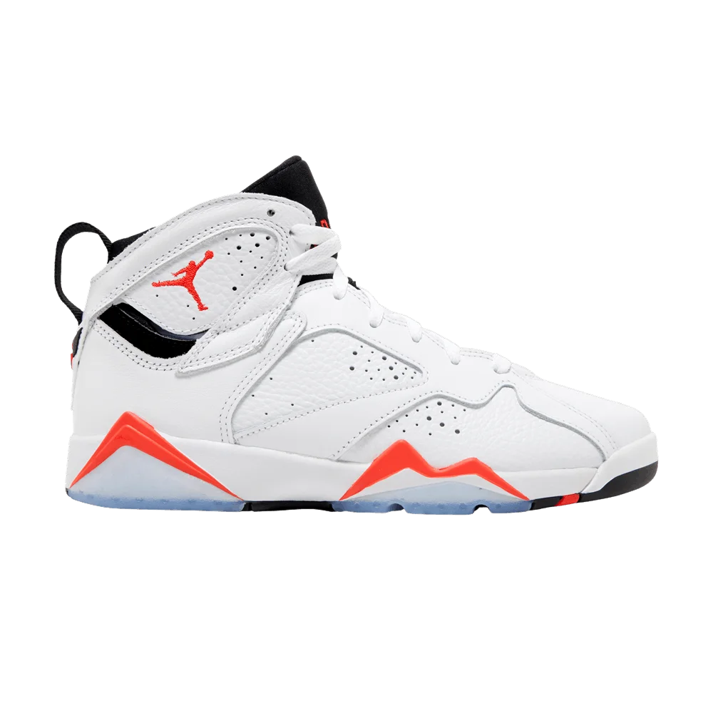 Krossovki-Air-Jordan-7-Retro-GS-White-Infrared