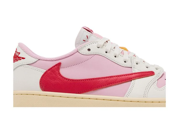 Кроссовки Travis Scott x Air Jordan 1 Retro Low OG 'Sail Tropical Pink'