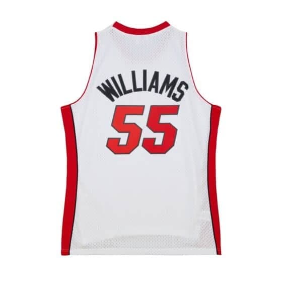Баскетбольная джерси 2005-06 Miami Heat Jason Williams #55 Swingman Hardwood Classic White Jersey