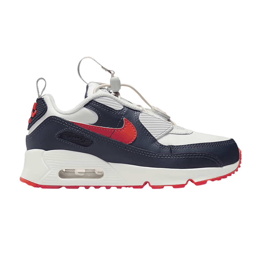 Кроссовки Nike Air Max 90 Toggle PS 'White Midnight Navy'