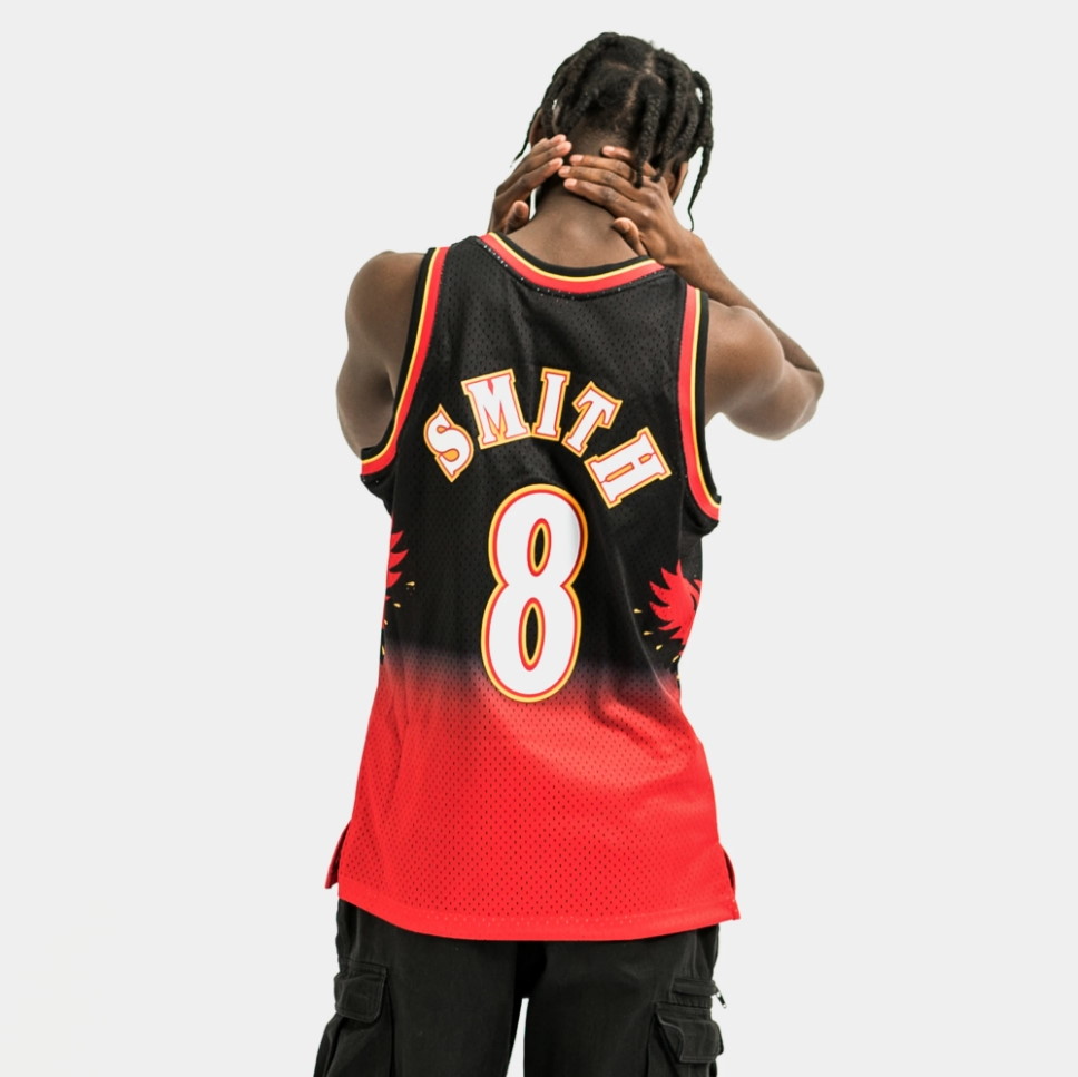 Баскетбольная джерси Mitchell & Ness Steve Smith Atlanta Hawks Hardwood Classics Throwback NBA Swingman Jersey