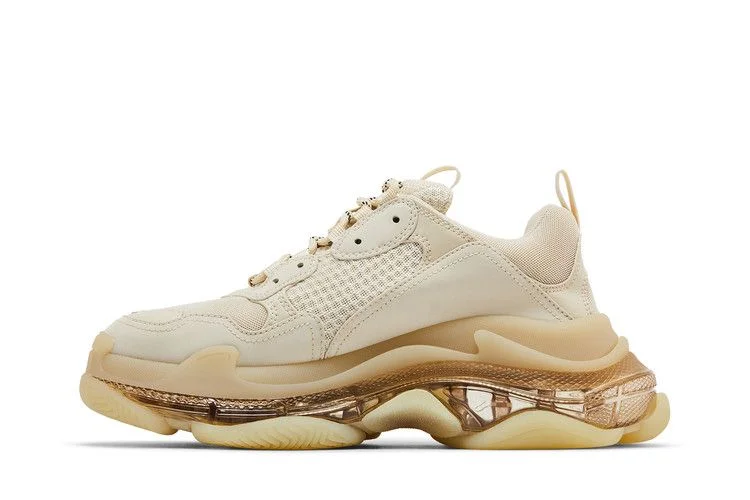 Кроссовки Balenciaga Triple S Sneaker 'Clear Sole - Off White'