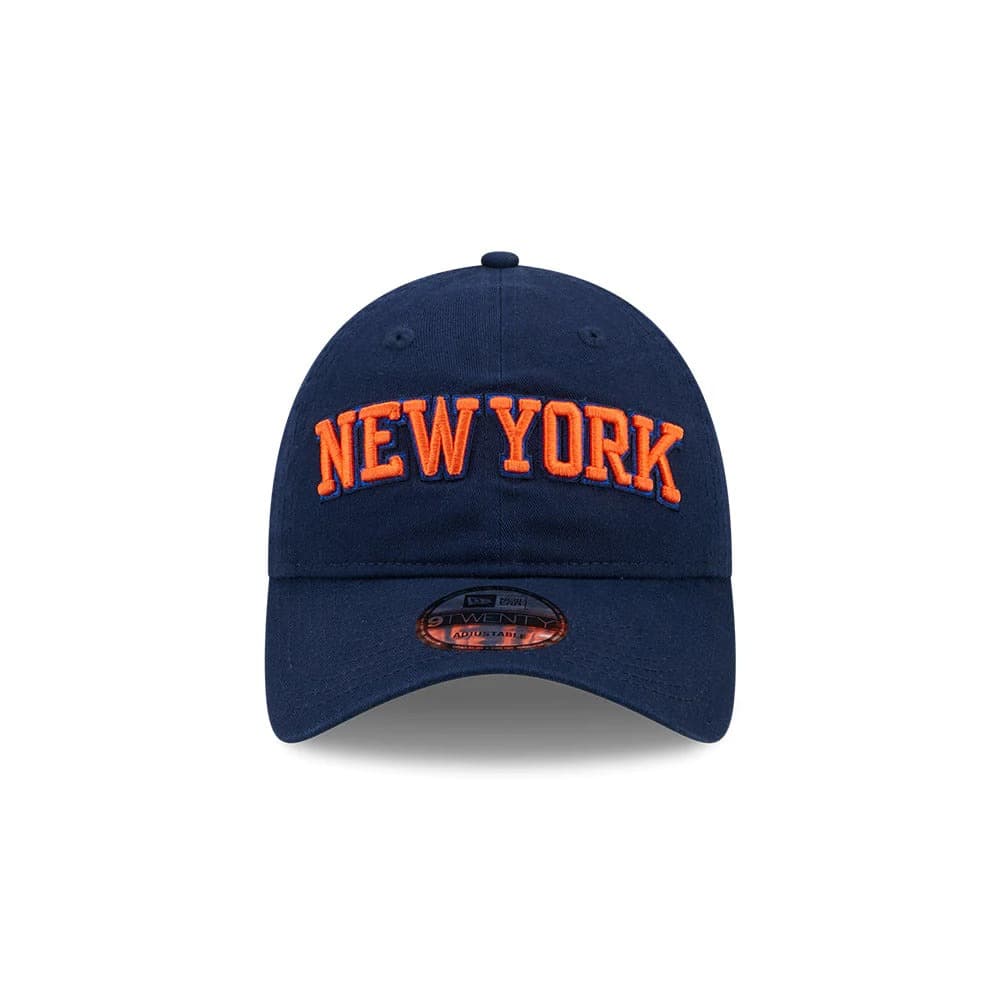 Бейсболка New Era New York Knicks 9TWENTY 2024 Statement Edition NBA Strapback Hat