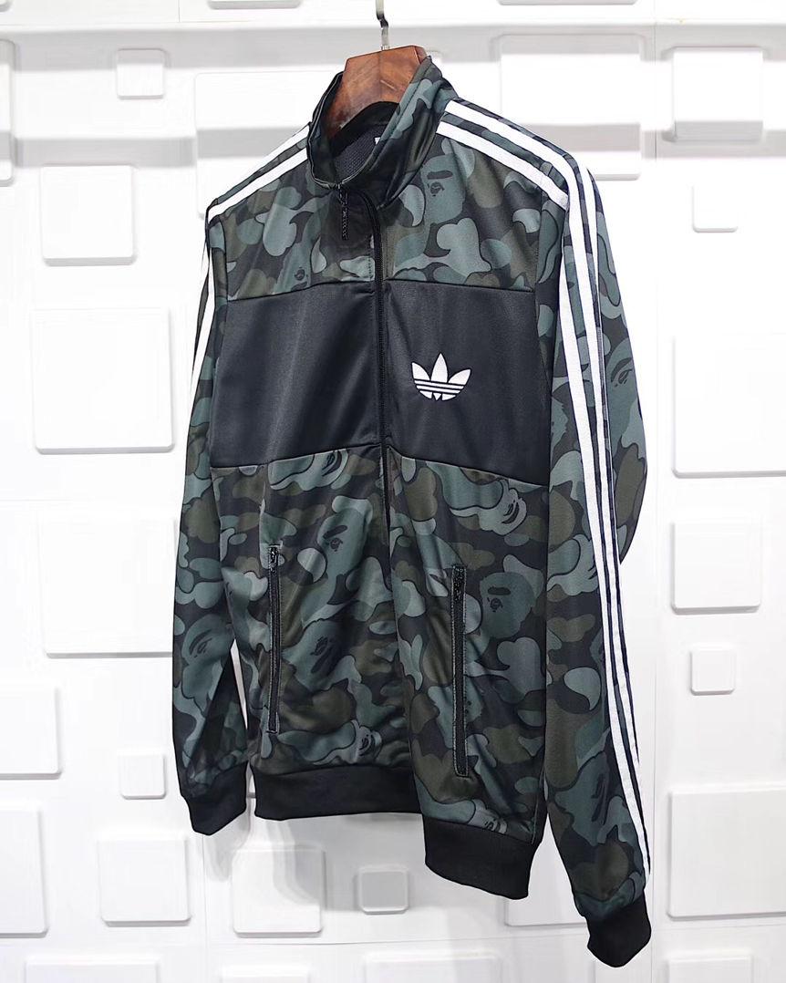 Олимпийка BAPE x adidas ABC Camo Track Jacket Black