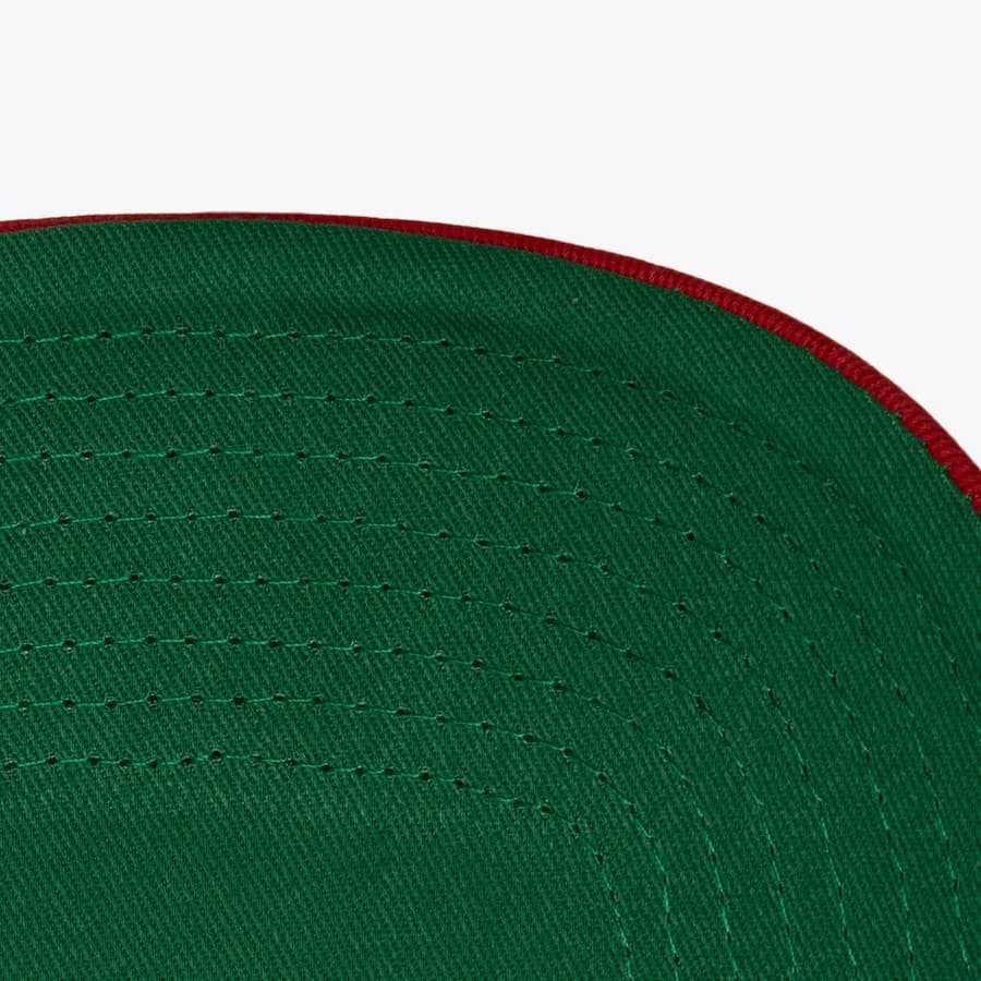 Бейсболка Mitchell & Ness Scarlet San Francisco 49ers Core Trucker Snapback Hat