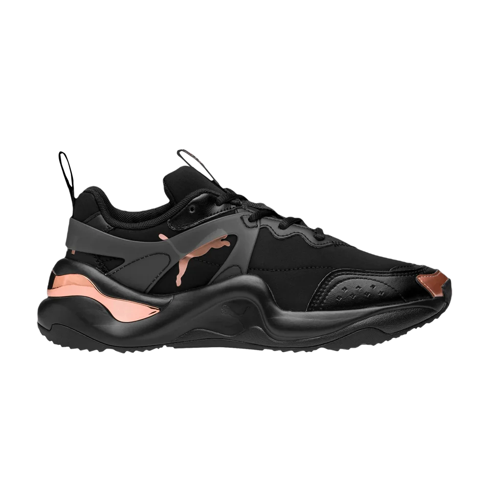 Krossovki-Charlotte-Olympia-x-Puma-Wmns-Rise-Black-Rose-Gold