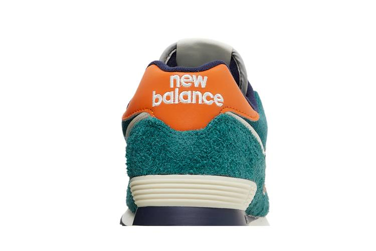 Кроссовки New Balance 574 'Aqua Green Orange'