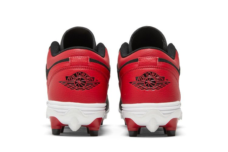 Кроссовки Air Jordan 1 Low TD Cleat 'Bred'