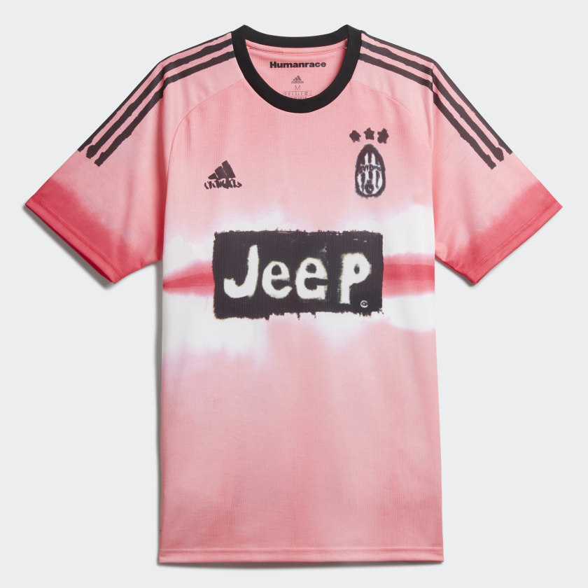 Футболка adidas Juventus Human Race Jersey Glow Pink/Black