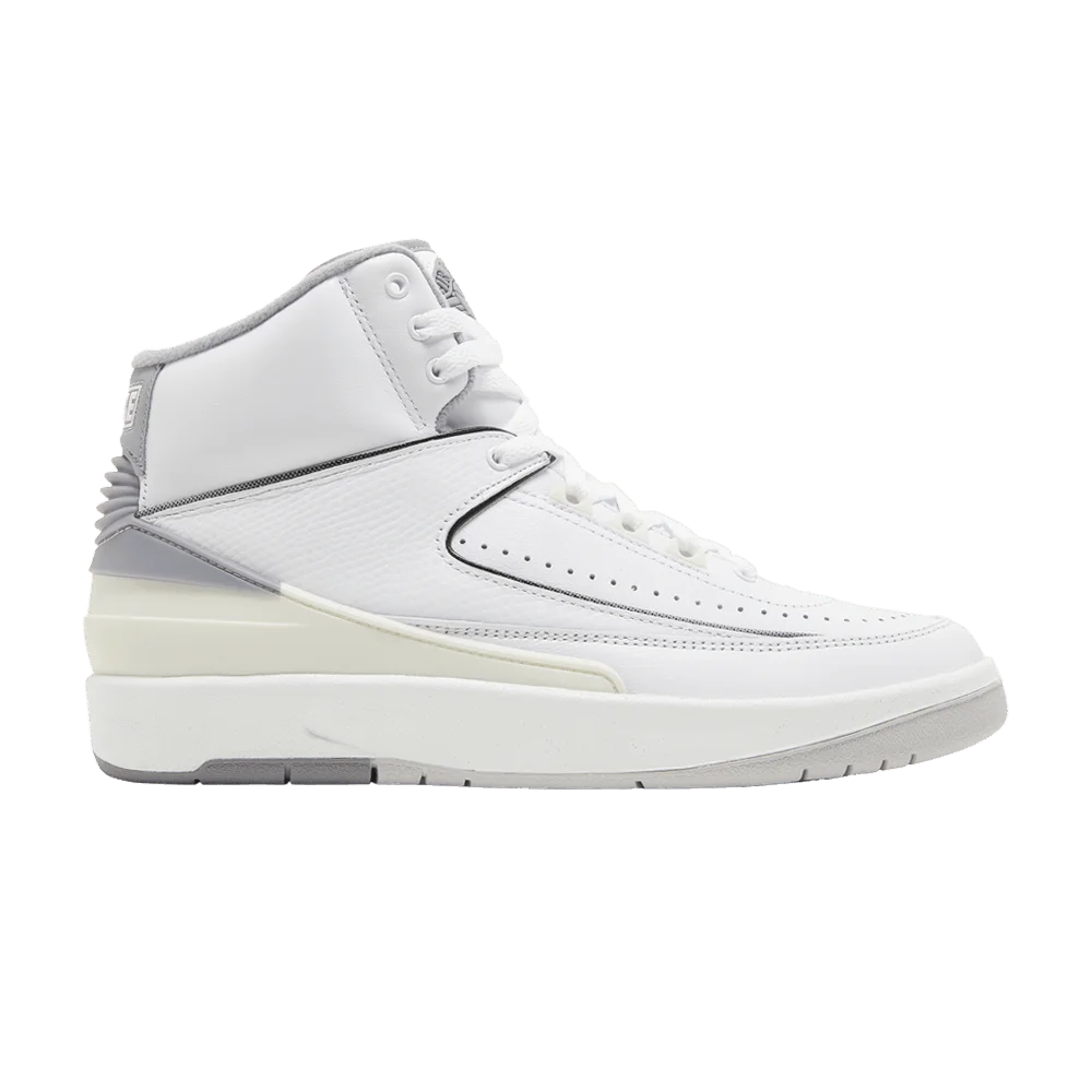 Кроссовки Air Jordan 2 Retro GS 'White Cement'
