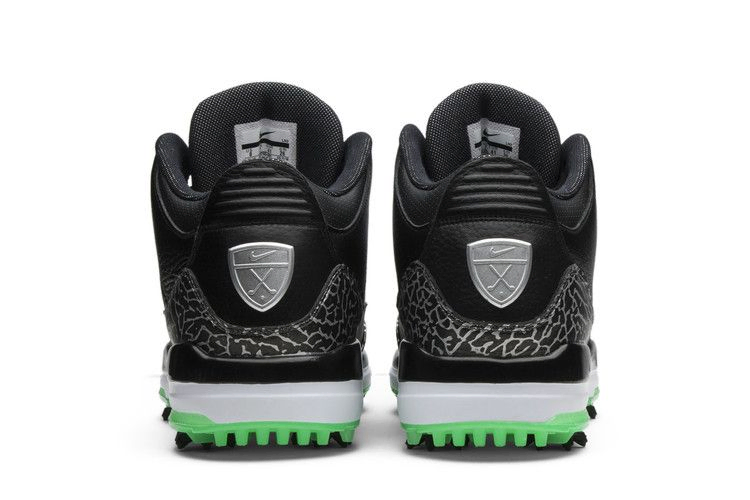 Кроссовки Air Jordan 3 Retro Golf 'Green Glow'