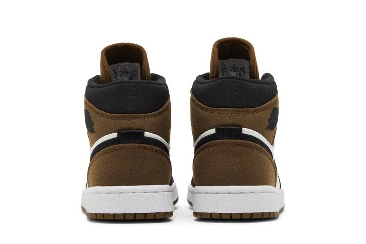 Кроссовки Wmns Air Jordan 1 Mid SE 'Olive Toe'