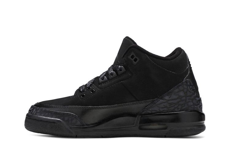 Кроссовки Air Jordan 3 Retro GS 'Black Cat'