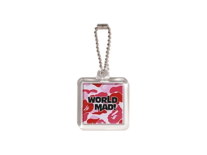 BAPE-ABC-Keychain-Pink-1