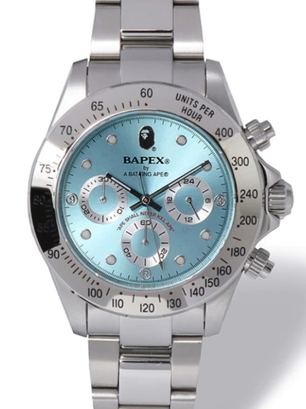 Наручные часы BAPE Type 3 Bapex Watch Silver
