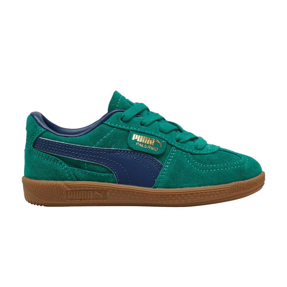 Кроссовки Puma Palermo Little Kid 'Wild Green Persian Blue'