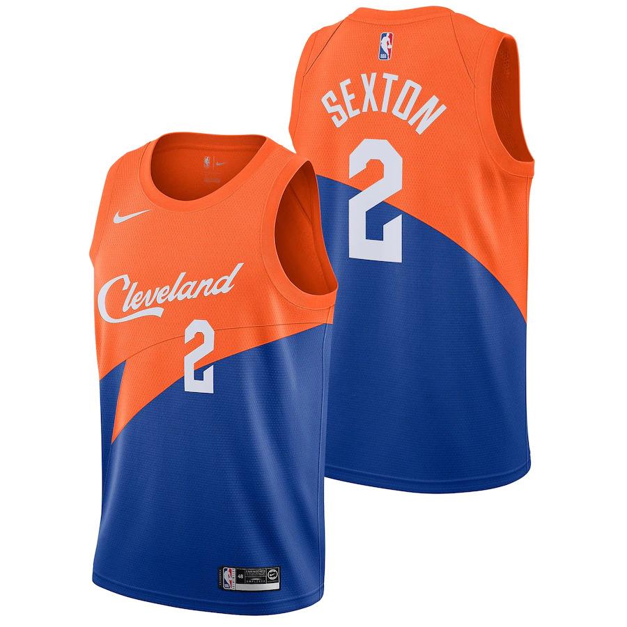 Баскетбольная джерси 2019-20 Cleveland Cavaliers #2 Collin Sexton City Edition Swingman Jersey