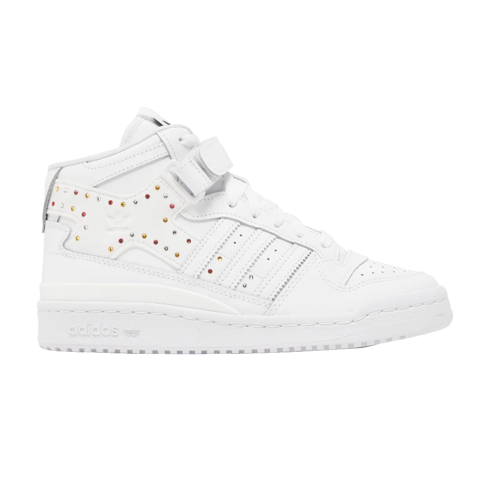 Krossovki-Swarovski-x-adidas-Wmns-Forum-Mid-White-Black