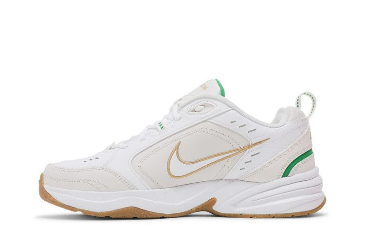 Кроссовки Nike Air Monarch IV 'White Lucky Green Gold'