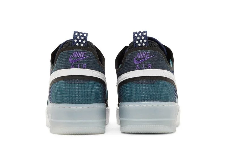 Кроссовки Nike Air Force 1 React 'Midnight Navy Teal'