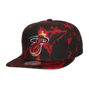 Mitchell-Ness-Down-For-All-Snapback-HWC-Miami-Heat-Hat-300x300