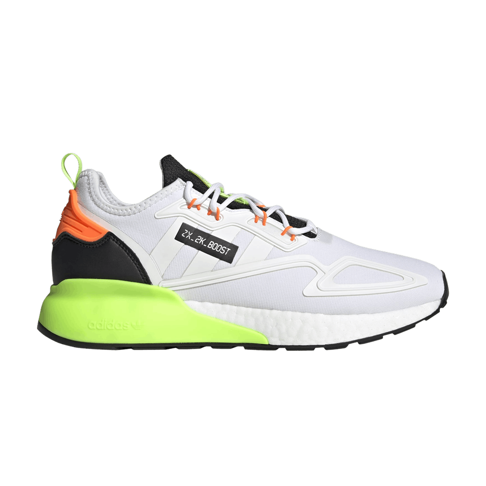 Кроссовки Adidas ZX 2K Boost 'Cloud White Green'