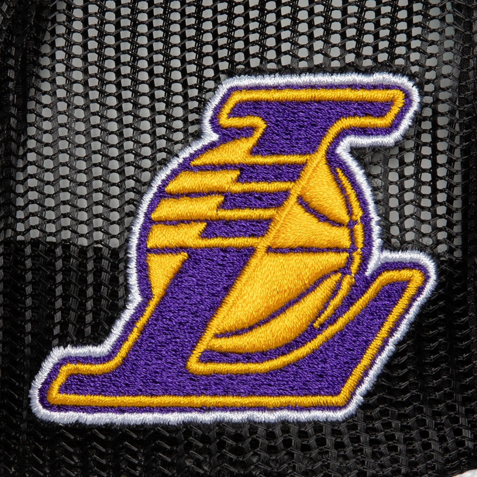 Бейсболка Mitchell & Ness Blocker Trucker Los Angeles Lakers Hat