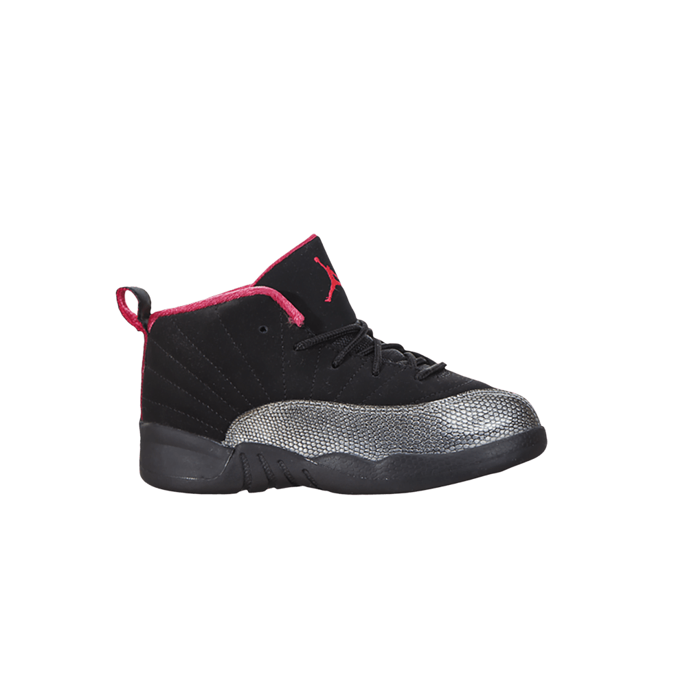 Кроссовки Air Jordan 12 Retro TD 'Black Siren Red'