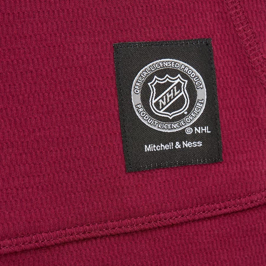 Худи Mitchell & Ness Red Colorado Avalanche Thermal Lightweight Pullover Hoodie