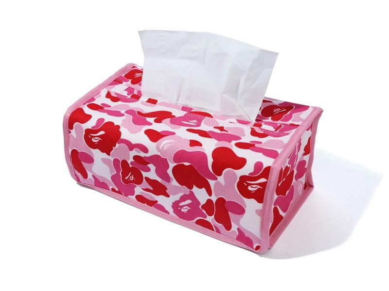 Чехол для салфеток BAPE ABC Camo Tissue Cover Pink