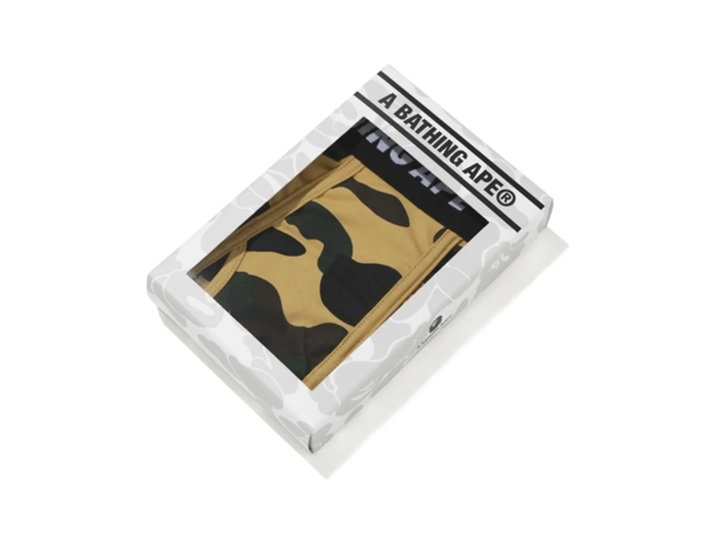 Транки BAPE 1st Camo Trunks (FW19) Yellow