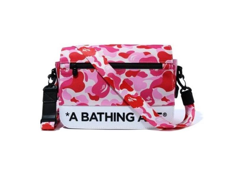BAPE-ABC-Camo-Double-Strap-Bag-Pink-1