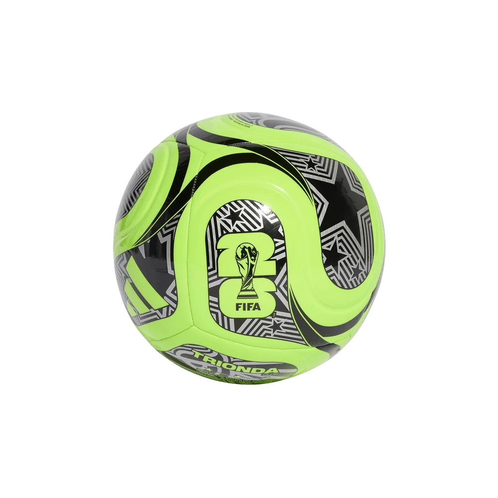 Кроссовки Adidas FIFA World Cup 26 Trionda Club Ball 'Lucid Lemon/Black/Silver Metallic'