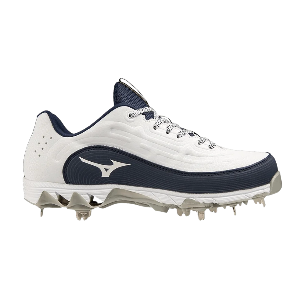 Кроссовки Mizuno Wmns 9-Spike 8 Low 'White Navy'